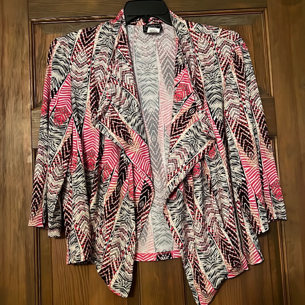 Southern lady pink cardigan size XL